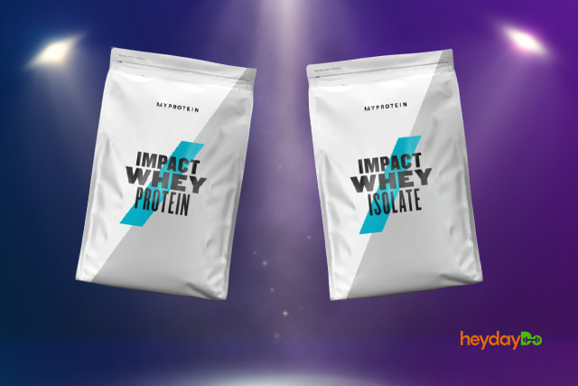 Impact Whey vs. Impact Whey Isolate - heydayDo featured image